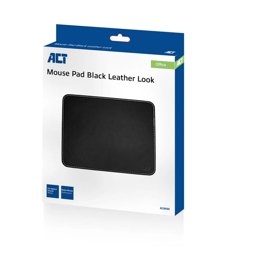 ACT AC8000 | Muismat | Zwart Leather Look - Afbeelding 2