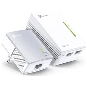 TP-Link AV600 | Powerline Adapter Set | 300 Mbps Wi-Fi N300 | 600 Mbps Powerline | Starter Kit