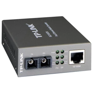 TP-Link MC100CM | Fast Ethernet Media Converter | 100 Mbit/s | Multimode | 1310 nm | Zwart