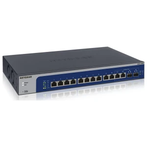 NETGEAR XS512EM | Managed L2 Switch | 12 Poorten | 10G Ethernet (100/1000/10000 Mbps) | 1U | Blauw/Grijs