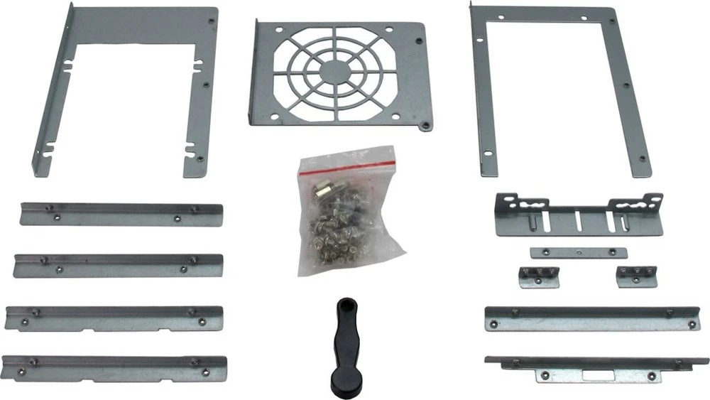 Inter-Tech 4U-4416L | Server Rack Case | Zwart/Zilver - Afbeelding 7