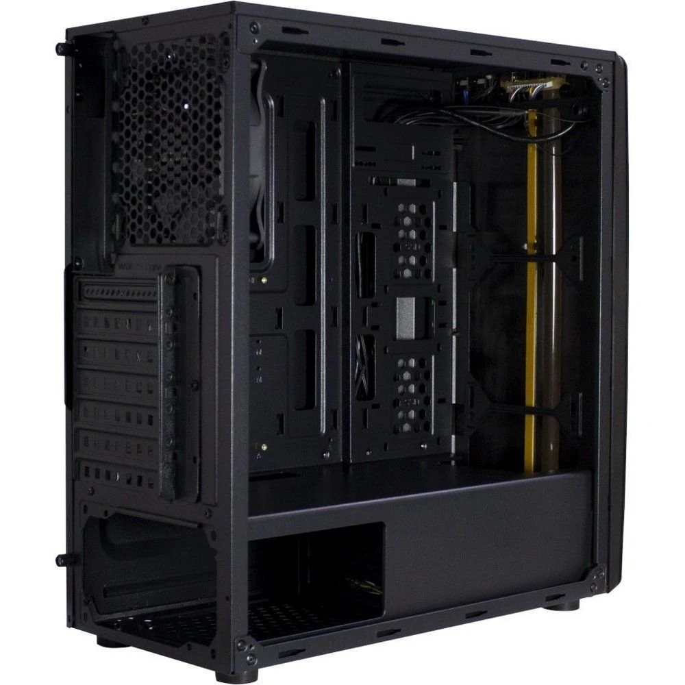 Inter-Tech Thunder Blue Light | Midi Tower Case | Zwart | RENEWED - Afbeelding 4