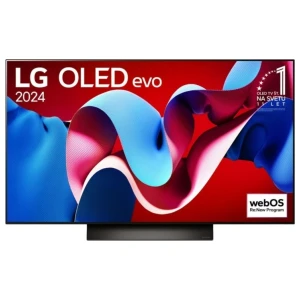 LG C4 OLED48C41LA 48" | Ultra HD 4K OLED Smart TV | WebOS + Wifi | OLED Perfect Zwart | Dolby Vision | 144Hz