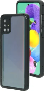 Mobiparts Rugged Clear Case | Samsung Galaxy A51 (2020) | Black