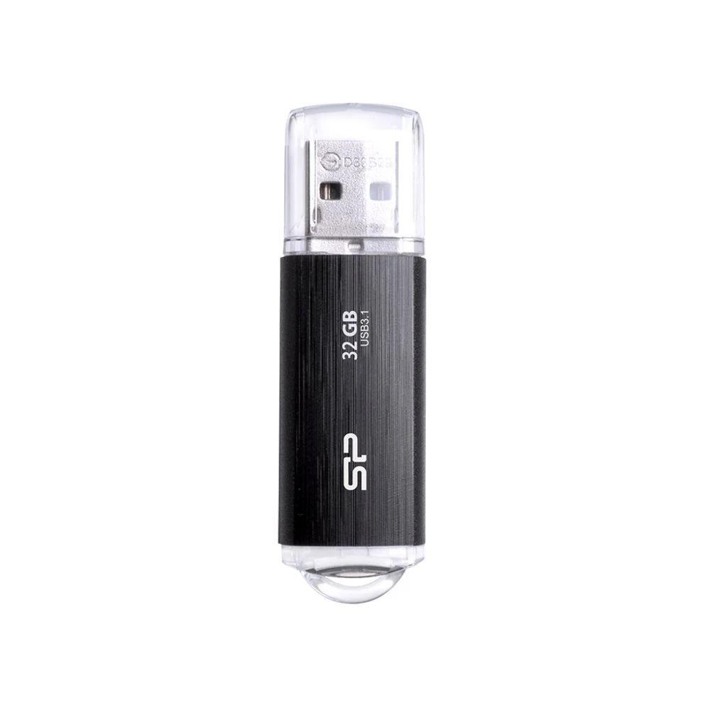 Silicon Power Blaze B02 | 32GB USB-A 3.2 Flash Drive | Zwart - Afbeelding 2