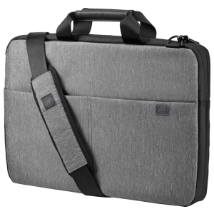 HP 15.6" Business Slim Topload Laptop Tas | Grijs/Zwart
