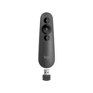 Logitech R500 | Draadloze Presenter | Bluetooth/RF | Grafiet | 20 m Bereik | Rood Laser