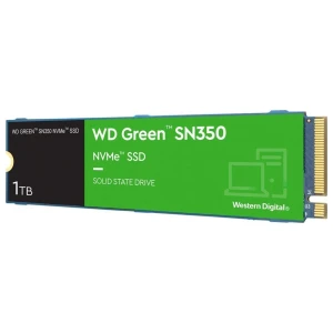 Western Digital SN350 QLC | 1TB NVMe SSD | M.2 Gen3 | 3.200MB/s Lezen | 2.500MB/s Schrijven