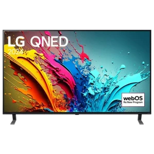 LG 55QNED85T3C 55" | Ultra HD 4K QNED Smart TV | WebOS + Wifi | Local Dimming voor Diepe Zwarttinten | 100Hz