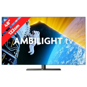 Philiips 48OLED849/12 | 48'' Ultra HD 4K | OLED Smart TV | Wifi | Dolby Vision | Google TV | 120Hz