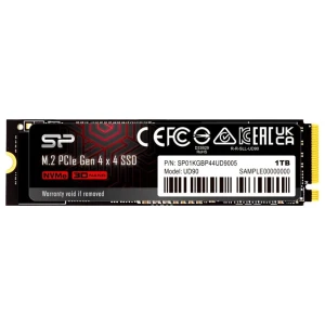Silicon Power UD90 | 1TB NVMe SSD | M.2 Gen4 | 4.800MB/s Lezen | 4.200MB/s Schrijven