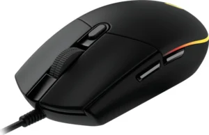Logitech G203 LIGHTSYNC | Bedrade Gaming Muis | Links- en Rechtshandig | USB-A | 8.000 DPI | Zwart