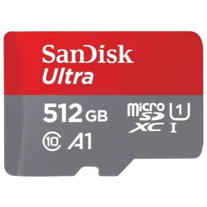 SanDisk Ultra | MicroSDXC | 512GB | Class 10 | UHS-I U1