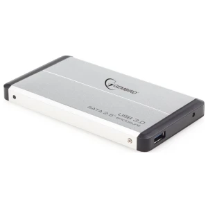 Gembird EE2-U3S-2-S | 2,5" SATA HDD/SSD Behuizing | USB 3.0 (5 Gbit/s) | Zilver
