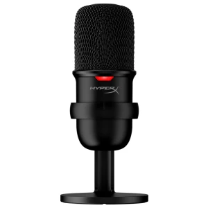 HyperX SoloCast | USB Condensator Gaming Microfoon | 24-bit/96kHz | Tap-to-Mute | Cardioïde | Zwart