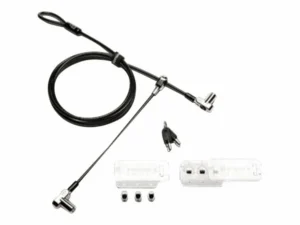 Kensington kabelslot | Universeel | 3-in-1 | Met sleutel | Dubbele slothoofden | K63380WW