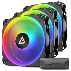 Antec Prizm X ARGB 3 Pack | 120mm Case Fans met Fan Controller