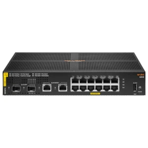 Aruba 6000 12G PoE+ Switch | 12x Gigabit PoE+ | 2x SFP | 139W | Managed L3 | Rackmount 1U