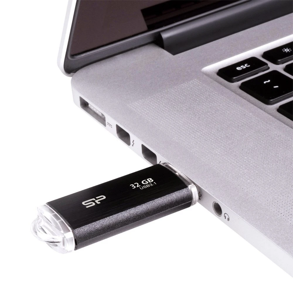 Silicon Power Blaze B02 | 32GB USB-A 3.2 Flash Drive | Zwart - Afbeelding 11