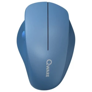 Qware Luton | Draadloze Muis | Rechtshandig | RF | 1600 DPI | Blauw