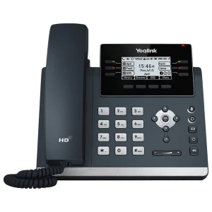Yealink SIP-T42U | IP-telefoon | 2,7" LCD-scherm | 12 SIP-accounts | HD Voice | Wi-Fi via USB-dongle | Grijs