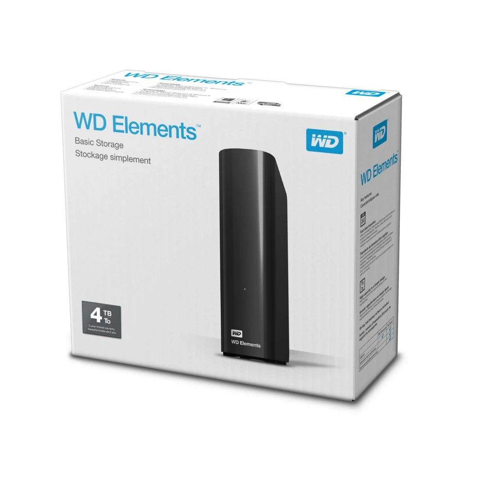 WD Elements Externe Harde Schijf | 4TB | USB 3.2 | Zwart - Afbeelding 8