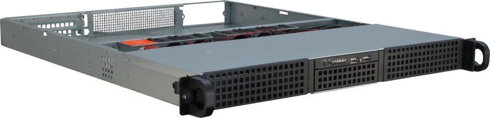 Inter-Tech IPC 1U-10255 | Server Rack Case | Zwart - Afbeelding 2