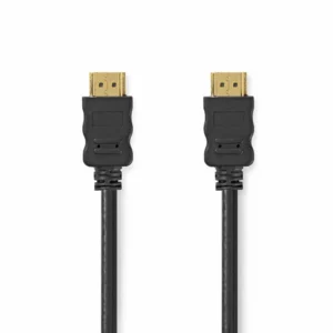 Nedis CVGL34060BK10 | HDMI kabel | 1 m | HDMI Type A (Standaard) Male-naar-Male | 4K | Zwart