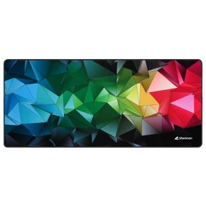 Sharkoon SKILLER SGP30 | Gaming-muismat | XXL-formaat (900 x 400 mm) | Waterafstotend textiel | Antislip rubberen onderzijde | Meerkleurig