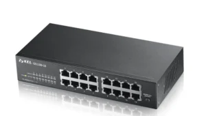 Zyxel GS1100-16 | Unmanaged Switch | 16-poorts Gigabit Ethernet | Zwart