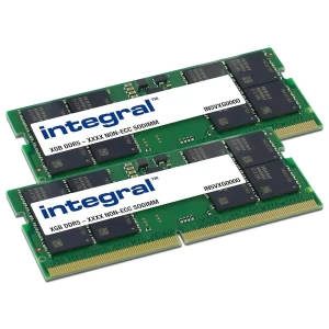 Integral IN5V16GNHRBXK2 | 32GB 2×16GB DDR5 | SO-DIMM | CL40 | Geheugenmodule | RAM