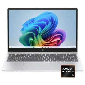 HP OmniBook 3 NGAI | 15.6" Full HD IPS Touch | AMD Ryzen AI 5 330 | 16GB DDR5 | 512GB SSD | Copilot+ | Windows 11 Home | Zilver