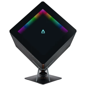 Azza Regis Cube Case | Zwart, Goud, Grijs