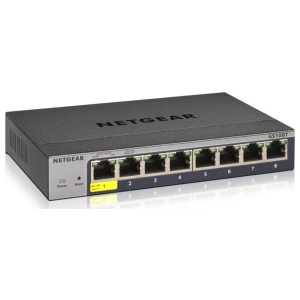 NETGEAR GS108Tv3 | Managed L2 Switch | 8 Poorten | Gigabit Ethernet (10/100/1000 Mbps)