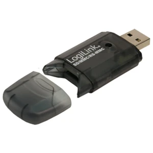 LogiLink USB 2.0 Geheugenkaartlezer | Externe Stick | SD/MMC | Zwart