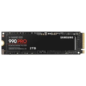 Samsung 990 PRO | 2TB NVMe SSD | M.2 Gen4 | 7.450MB/s Lezen | 6.900MB/s Schrijven