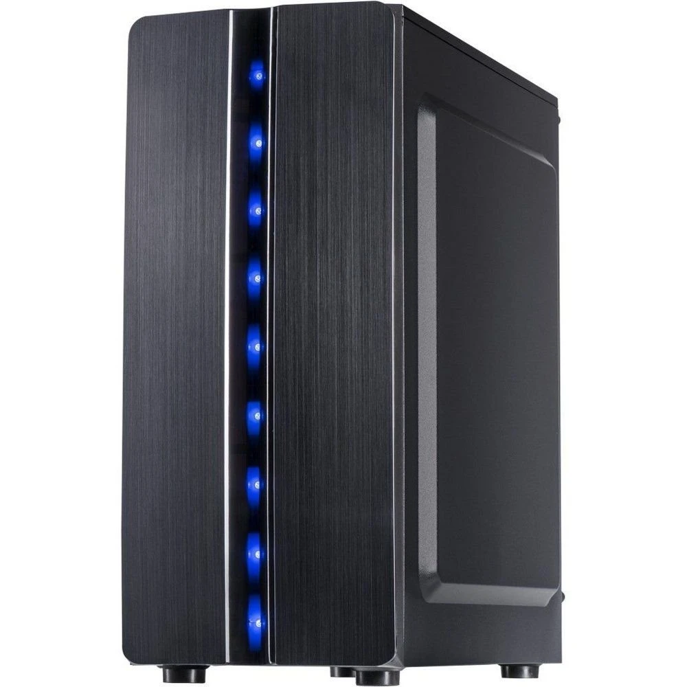 Inter-Tech Thunder Blue Light | Midi Tower Case | Zwart | RENEWED - Afbeelding 9