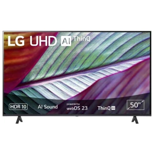 LG 50UR78006LK 50" | Ultra HD 4K LED Smart TV | WebOS 23 | α5 AI Processor Gen6 | HDR10 | Bluetooth & Wifi | 50Hz
