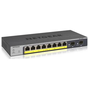 NETGEAR GS110TP | Managed L2/L3/L4 Switch | 8 Poorten | Gigabit Ethernet (10/100/1000 Mbps) | PoE | Grijs