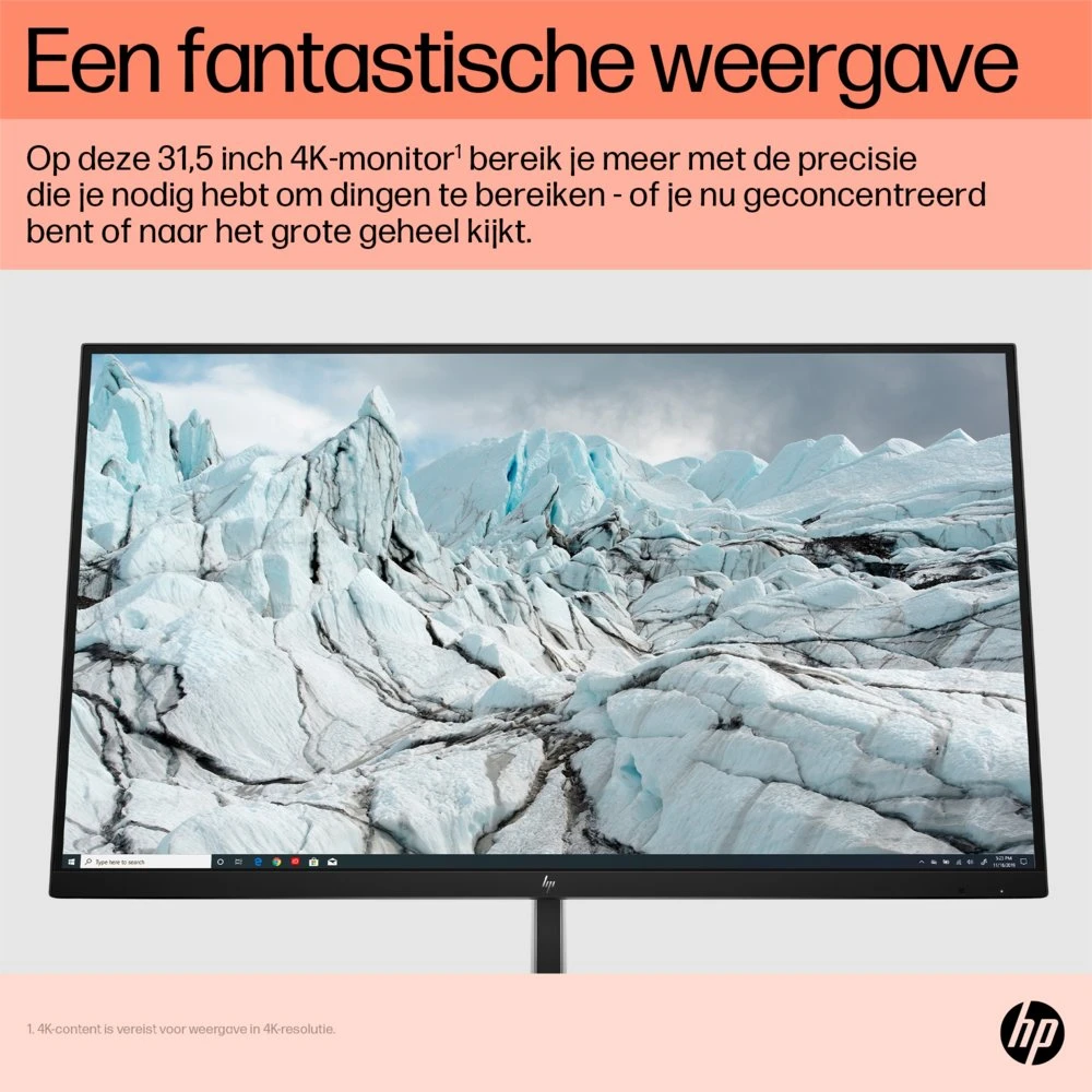 HP E32k G5 32" | 3840 x 2160 4K IPS | 60Hz | USB-C | Monitor - Afbeelding 5