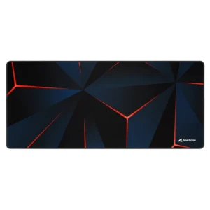 Sharkoon SKILLER SGP30 | Gaming Muismat | Zwart/Blauw/Oranje | Stoffen oppervlak