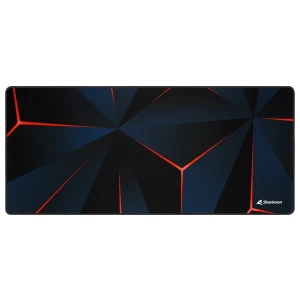 Sharkoon SKILLER SGP30 | Gaming Muismat | Zwart/Blauw/Oranje | Stoffen oppervlak