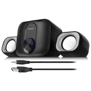 Eminent EM3515 | 2.1 Luidsprekerset | Heldere Geluidskwaliteit | 40W RMS