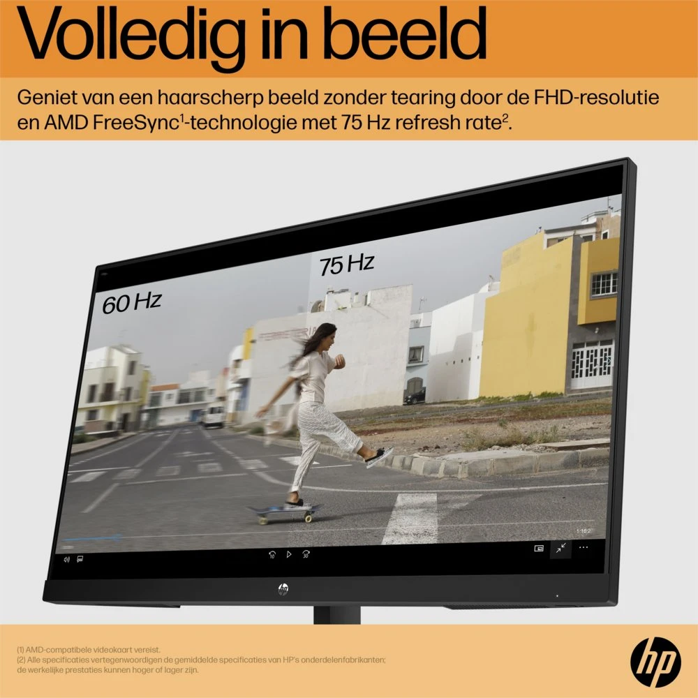 HP V27i G5 27" | 1920x1080 IPS | 75Hz | Monitor - Afbeelding 6