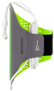 Mobiparts Comfort Fit Sport Armband | Apple iPhone 6, iPhone 6S, iPhone 7, iPhone 8 | Neon Green