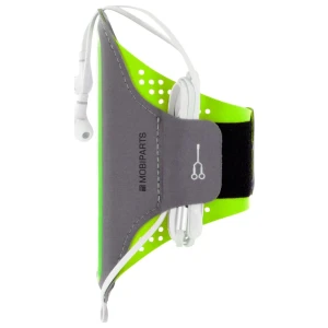 Mobiparts Comfort Fit Sport Armband | Apple iPhone 6, iPhone 6S, iPhone 7, iPhone 8 | Neon Green