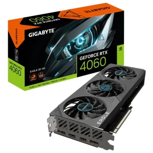 Gigabyte EAGLE GeForce RTX 4060 OC | 8GB GDDR6 | Videokaart | GPU | Nvidia