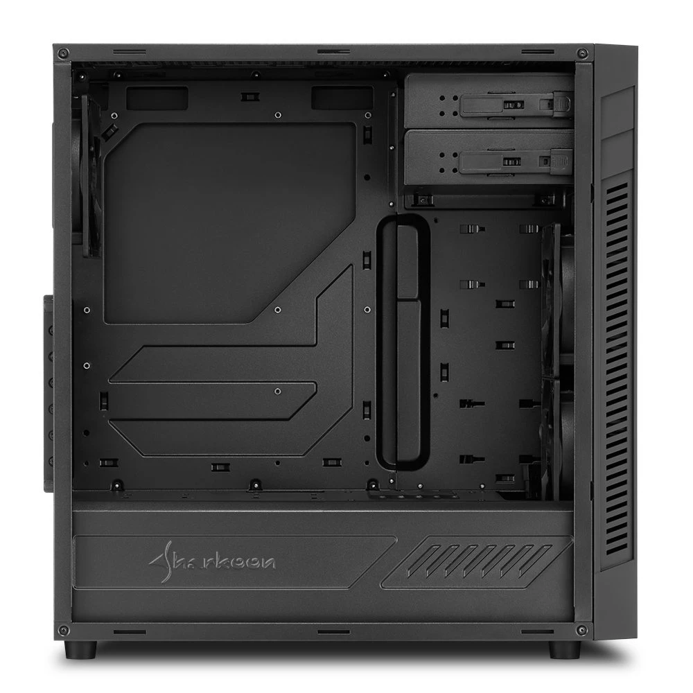 Sharkoon S25-V | Midi Tower Case | Zwart - Afbeelding 4