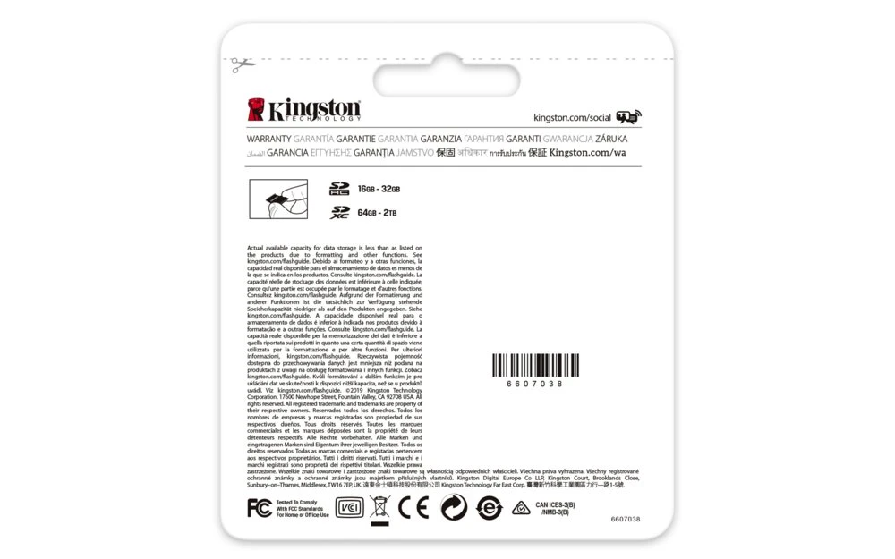 Kingston Canvas Go! Plus SD-kaart | 64GB | UHS-I Klasse 10 - Afbeelding 4