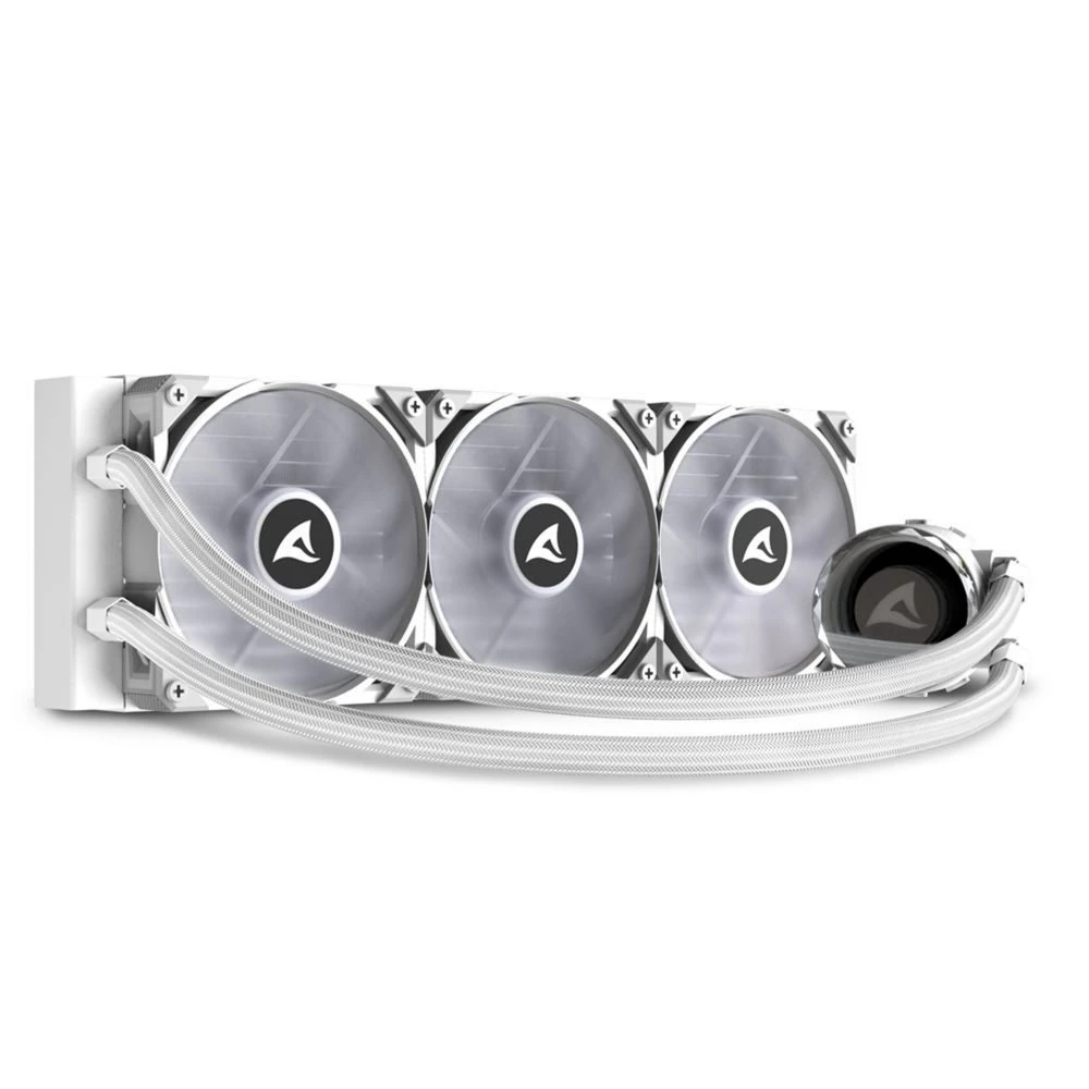 Sharkoon S90 360mm ARGB | White Edition | All-in-One CPU Waterkoeler - Afbeelding 5